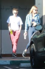 STELLA MAXWELL and KRISTEN STEWART at Quench in Los Angeles 10/22/2017