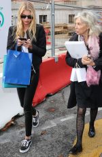 STELLA MAXWELL Leaves Chanel Show in Paris 10/03/2017