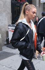 STELLA MAXWELL Out and About in New York 10/24/2017