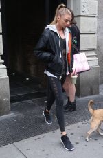 STELLA MAXWELL Out and About in New York 10/24/2017