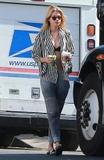 STELLA MAXWELL Out for Coffee in Los Feliz 10/27/2017