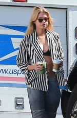 STELLA MAXWELL Out for Coffee in Los Feliz 10/27/2017