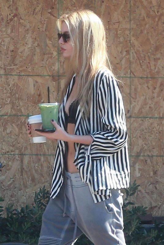 STELLA MAXWELL Out for Coffee in Los Feliz 10/27/2017