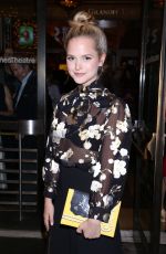 STEPHANIE STYLES at Time and the Conways Opening Night in New York 10/10/2017