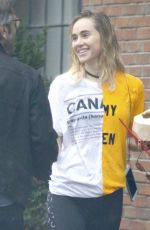 SUKI WATERHOUSE and Diego Luna Out in New York 10/09/2017