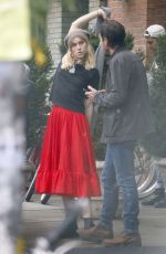SUKI WATERHOUSE and Diego Luna Out in New York 10/09/2017