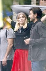 SUKI WATERHOUSE and Diego Luna Out in New York 10/09/2017