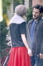 SUKI WATERHOUSE and Diego Luna Out in New York 10/09/2017