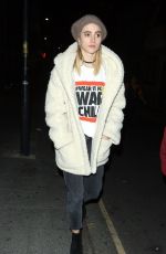 SUKI WATERHOUSE Out and About in London 10/17/2017