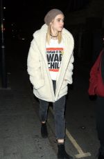 SUKI WATERHOUSE Out and About in London 10/17/2017