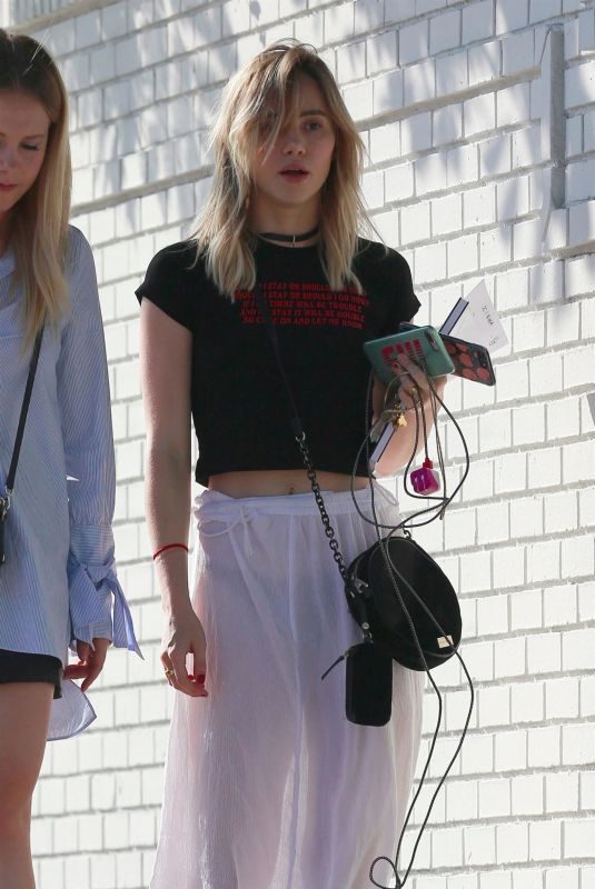SUKI WATERHOUSE Out and About in Los Angeles 10/12/2017