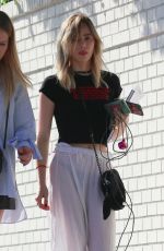 SUKI WATERHOUSE Out and About in Los Angeles 10/12/2017