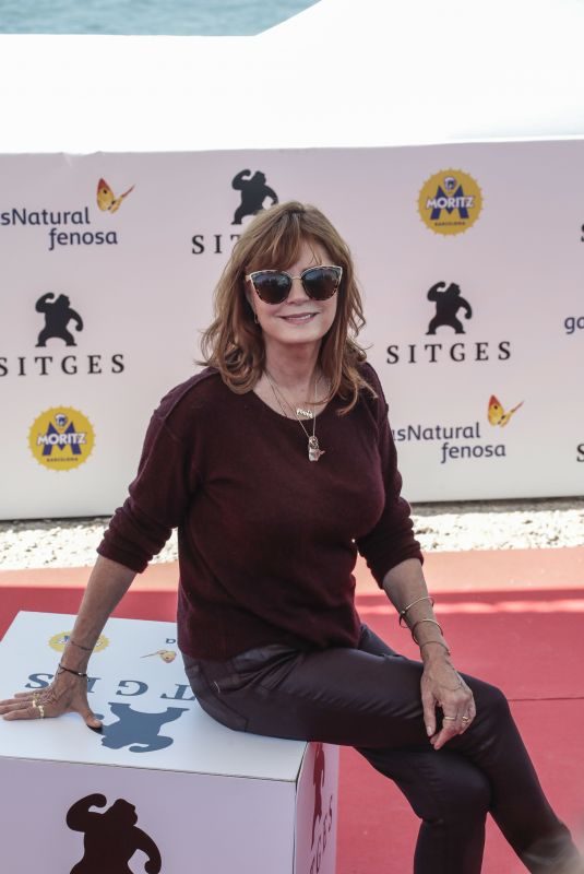 SUSAN SARANDON at Gran Premio Honorifico Award Photocall at Sitges Film Festival in Spain 10/06/2017