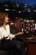 SUSAN SARANDON at Jimmy Kimmel Live 10/26/2017