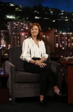 SUSAN SARANDON at Jimmy Kimmel Live 10/26/2017