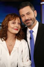 SUSAN SARANDON at Jimmy Kimmel Live 10/26/2017