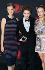 SYDNEY SWEENEY at Stranger Things Season 2 Premiere in Los Angeles 10/26/2017