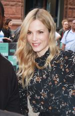 SYLIVA HOEKS Arrives at Build Series in New York 10/11/2017