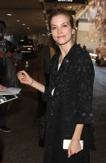 SYLVIA HOEKS at Los Angeles International Airport 10/25/2017