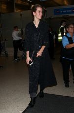 SYLVIA HOEKS at Los Angeles International Airport 10/25/2017
