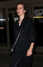 SYLVIA HOEKS at Los Angeles International Airport 10/25/2017