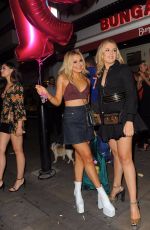 TALLIA STORM Leaves Her Birthday Party at Bunga Bunga Bar in London 10/25/2017