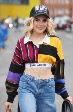 TALLIA STROM Leaves MTV Studios in London 10/04/2017