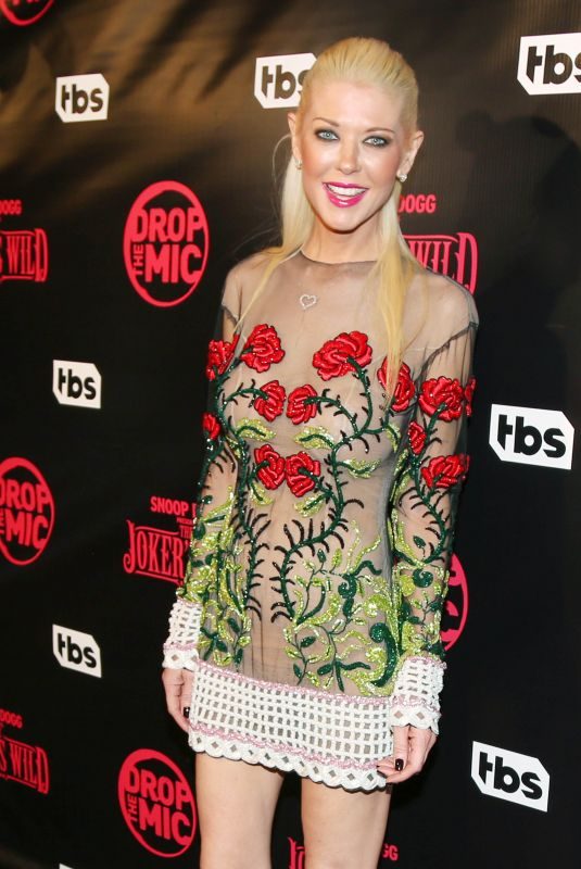 TARA REID at TBS’ Drop the Mic and the Joker’s Wild Premiere Party in Hollywood 10/11/2017