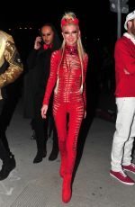 TARA REID in Red Devil Costume Arrives at Maxim Halloween Party 10/21/2017