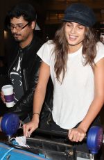 TAYLOR HILL Arrives at Los Angles International Airport 10/19/2017