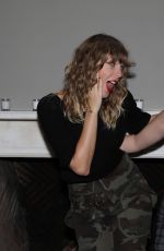 TAYLOR SWIFT at Reputation Secret Sessions at Her Home in Los Angeles 10/22/2017