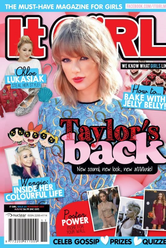 TAYLOR SWIFT in It Girl Magazine, November 2017
