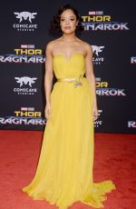 TESSA THOMPSON at Thor: Ragnarok Premiere in Los Angeles 10/10/2017