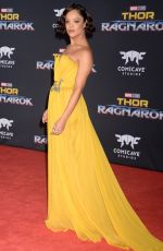 TESSA THOMPSON at Thor: Ragnarok Premiere in Los Angeles 10/10/2017