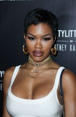 TEYANA TAYLOR at Prettylittlething by Kourtney Kardashian Launch in Los Angeles 10/25/201