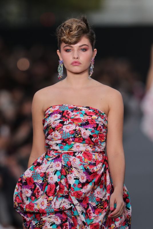 THYLANE BLONDEAU at L’Oreal Runway Show in Paris 10/01/2017