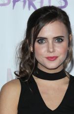TIFFANY ALVORD at School Spirits Premiere in Los Angeles 10/06/2017