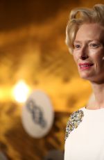 TILDA SWINTON at BFI Luminous Fundraiser in London 10/03/2017