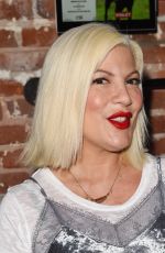 TORI SPELLING at Much Love Animal Rescue Spoken Woof in Los Angeles 10/07/2017