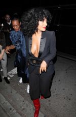 TRACEE ELLIS ROSS Arrives at Drake’s Birthday Party in West Hollywood 10/23/2017