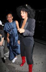 TRACEE ELLIS ROSS Arrives at Drake’s Birthday Party in West Hollywood 10/23/2017