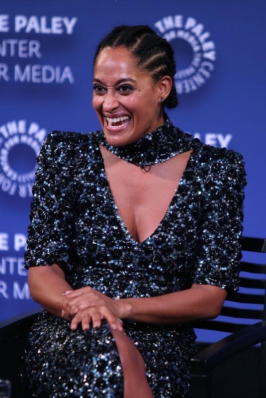TRACEE ELLIS ROSS at Black-ish Panel at Paleyfest in New York 10/09/2017