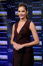TRICI HELFER Promotes Her Lucifer TV Show at Noches Con Platanito in Los Angeles 10/02/2017