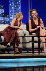TRICIA HELFER and ITATI CANTORAL at Noches Con Platanito in Los Angeles 10/02/2017