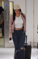 TULISA CONTOSTAVLOS Leaves Customs in London 10/24/2017
