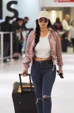 TULISA CONTOSTAVLOS Leaves Customs in London 10/24/2017