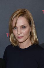 UMA THURMAN at The Parisian Woman Broadway Photocall in New York 10/18/2017