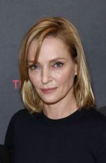 UMA THURMAN at The Parisian Woman Broadway Photocall in New York 10/18/2017