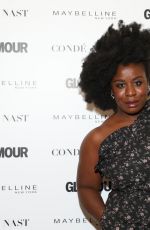 UZO ADUBA at Glamour’s The Girl Project Celebrating International Day of the Girl in New York 10/11/2017