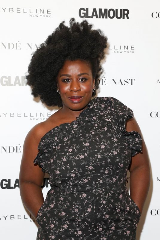 UZO ADUBA at Glamour’s The Girl Project Celebrating International Day of the Girl in New York 10/11/2017